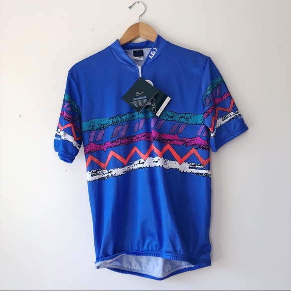 Vintage Other - Vintage 90’s men’s cycling Jersey NWT NOS bike XL